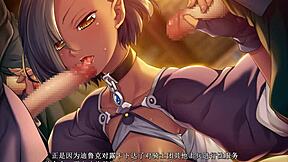Carrie's steamy after-work encounter with Blackbeard in Japanese ecchi game