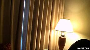 Three couples indulge in a wild orgy in a hotel room