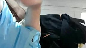 Gay amateur catches his brother jerking off and joins in for a steamy blowjob and wild sex