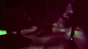 Hairy lesbians in a retro threesome