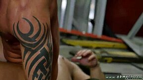 Gay bigcock men in military and black porn stars team up for hardcore group sex