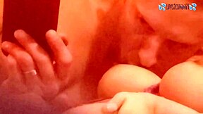 Sensual blowjob and intense fucking with a busty blonde sexdoll