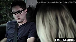 A hesitant novice receives seminal ejaculation from her driving educator to acquire a driver's permit - complete film on freetaboo dot net