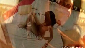 Sensual Indian beauty explores eroticism in her unique, alluring way