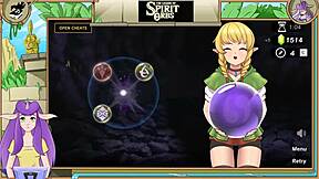 Blonde bombshell brings Zelda's Linkle to life with steamy hentai game action