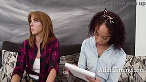 Black and white lesbians make up after cheating