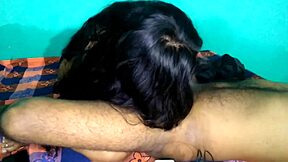 Young Indian girlfriend invites for sex and gives great oral
