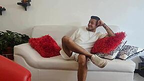 First update of Xxxtime series - sensual footjob and intimate massage by a loving wife
