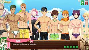 Gay gaming session turns steamy with young friends