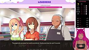 Yuri visual novel adaptation by Vtuber Lewdneko in Highway Blossoms Part 1