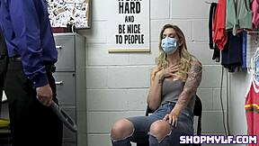 Wow! Anti-Masker Thief Brooke Banner Bent Over and Ridden Hard in POV!