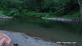 Steamy public pickup leads to intense homemade sex video