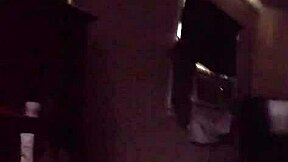 POV shot of a guy getting his throat sucked and cumming