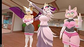 Loona's naughty escapade in Helluva Boss cartoons