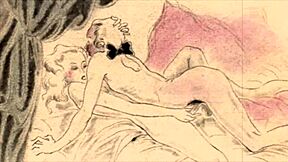 Classic sensual drawings from the past