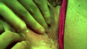 Carmen's intense fingering session leads to powerful squirt
