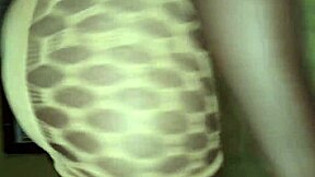 Natural tits bouncing during steamy ass licking and facial play