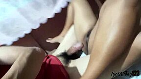 Pinay couple's breakfast is served with a side of hardcore sex