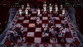 Strategic sex play on a chessboard