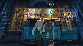 New game with a hot anime babe riding me in a horror mansion
