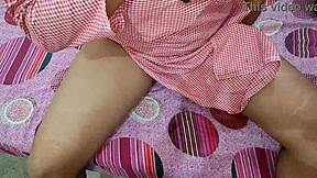 Young adults from a university engaging in sexual acts with their step-family member while dressed in school attire, with clear Hindi audio and performing oral sex