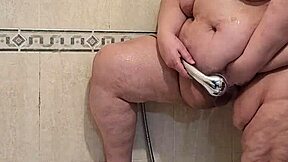 Marina's naughty play with piss and toys
