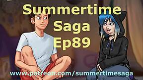 Man, this Summertime Saga 89 clip got wild cartoon ass action!