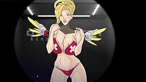 Bikini babes compete in steamy meet and fuck game
