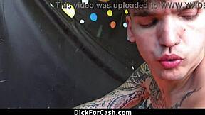 Steamy encounter of a friend offering a blowjob for money and intense anal sex