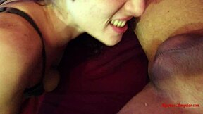 Steamy homemade video of boyfriend's intense anal sex with girlfriend and oral cum shot
