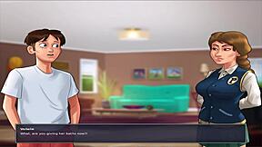 Experience the continuation of the Summer time saga in a unique blend of anime and porn game