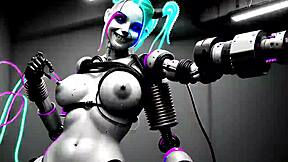 C23 robot whores party: A visual feast of dystopian sex robots