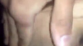 A real amateur guy receives his first tit-biting blowjob from a naughty novice