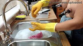 A typical day at home turns steamy