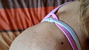 i shove my dick in teresa's mouth, armpits, then cum with her feet