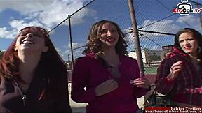 Three gorgeous women get together for an intimate interracial threesome