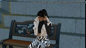 Sims 4 pornographic series in Spanish featuring European cartoon-style animation