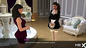 Get undressed and enjoy my anime cock in this European porn game