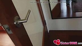 Lily Rader gets cumming from her stepbro's big dick