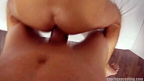 Gay porn casting in the Czech Republic for a romantic scene