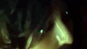 Fabiana's late night of pleasure with her real doll and cock sucking