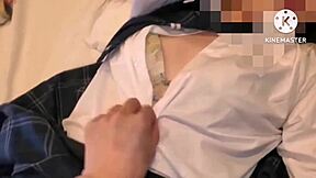 Naughty amateurs in homemade Japanese hentai
