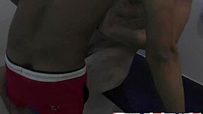 Lovely 19-year-old boy enjoys raw sex on a boat