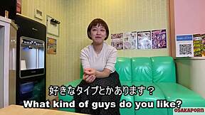 Busty Japanese girl with short hair loses virginity in corona times