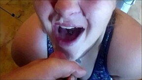 Horny teens take massive facial loads in compilation