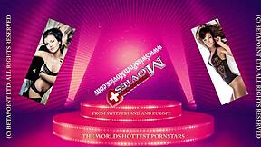 Steamy SPM action with European teen Anastasia21 in triple penetration party