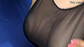 Latina beauty enjoys her big ass with her friend's cock