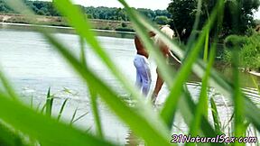 Glamorous woman receives intense sex in multiple positions