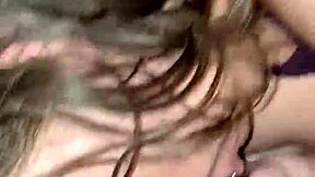 A curvy girl gives a deepthroat blowjob to a well-ended black man