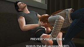 Get a sneak peek of 3D animated hentai in action